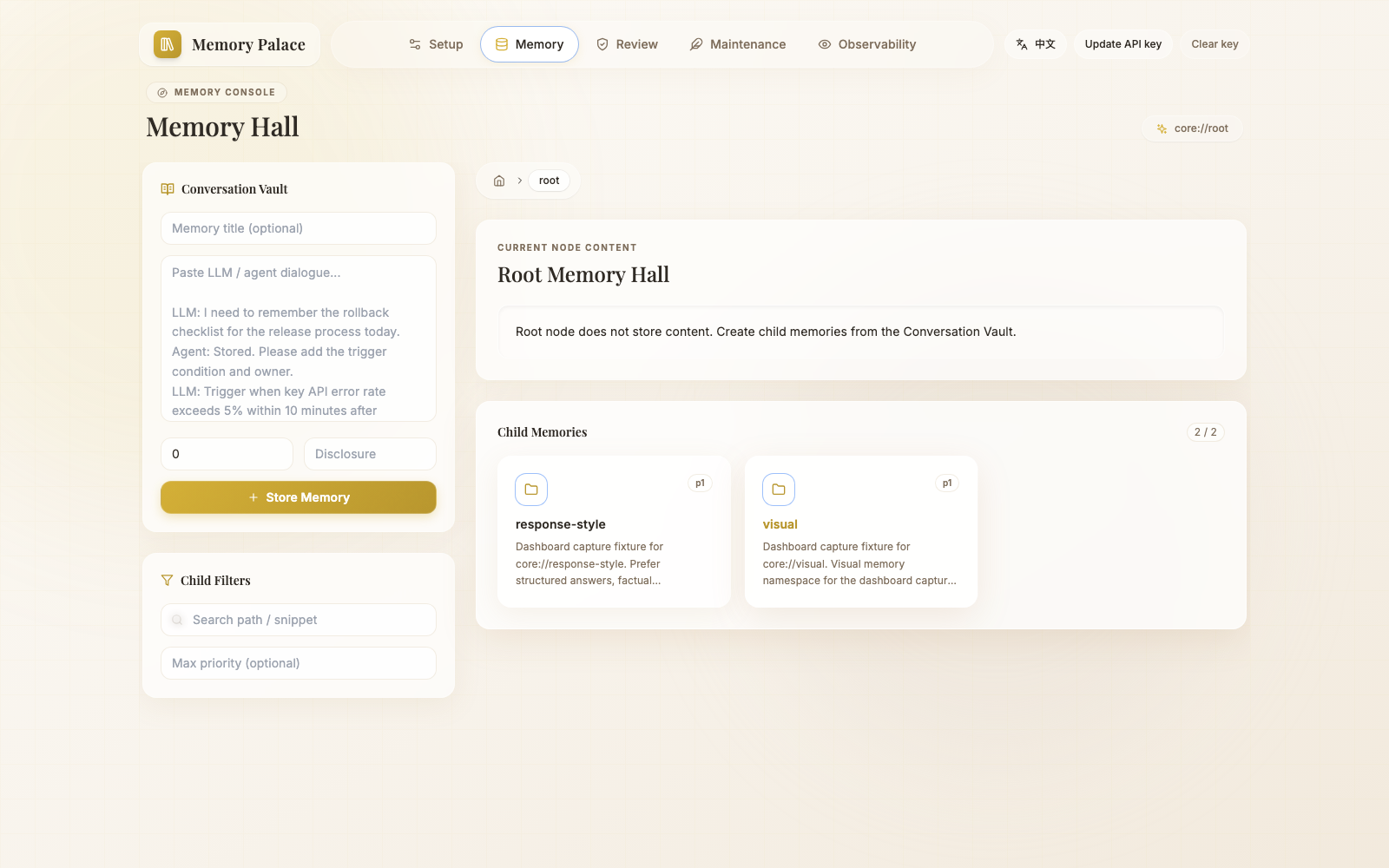 Memory Palace for OpenClaw